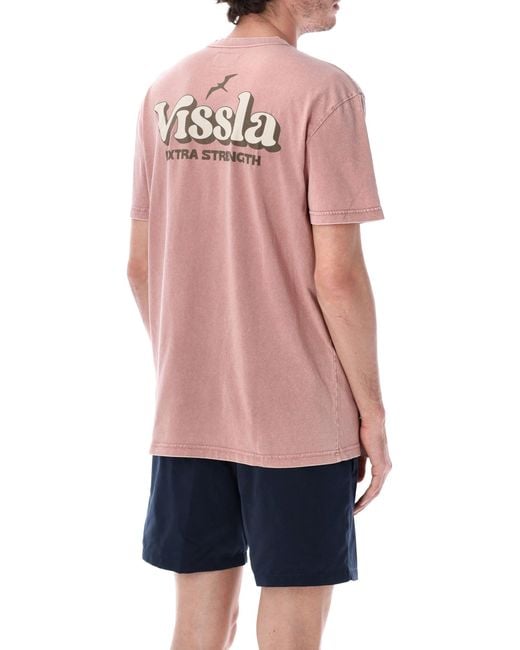 Vissla Red Extra Strength Cosmic Wash Tee