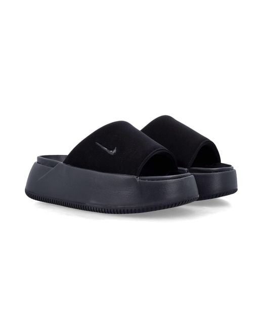 Nike Blue Calm Elevation Slides