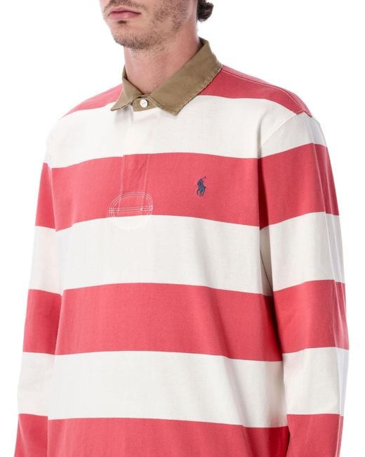 Polo Ralph Lauren Red T Shirts And Polos for men