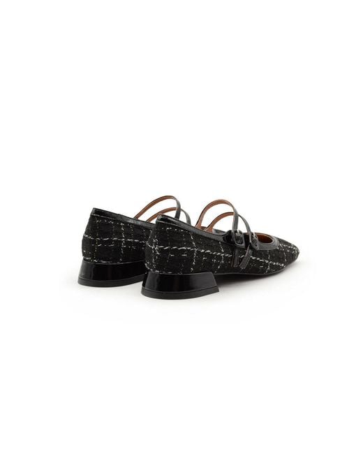 Bibi Lou White Ballet Flats