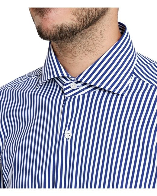 Barba Napoli Blue Shirts