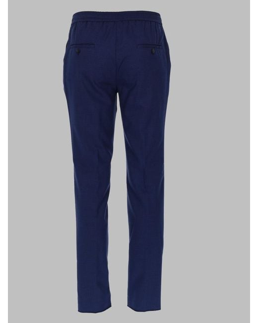 Brian Dales Blue Pantaloni for men