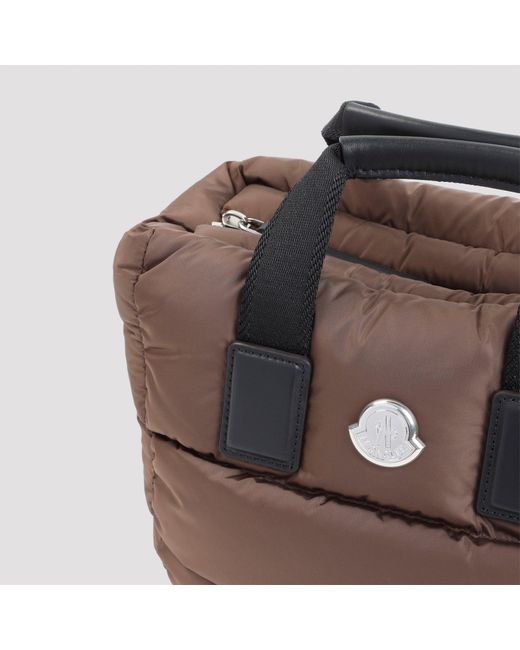 Moncler Brown Mini Caradoc Tote Bag