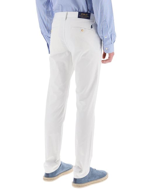 Polo Ralph Lauren Chino Hosen In Baumwolle in het White voor heren