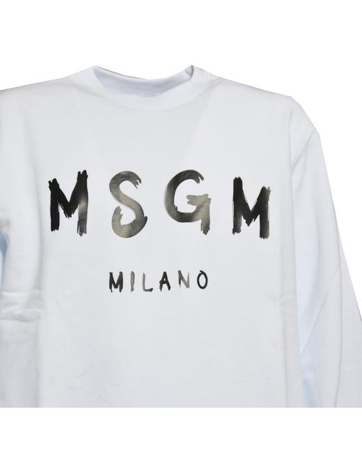 MSGM White Sweaters