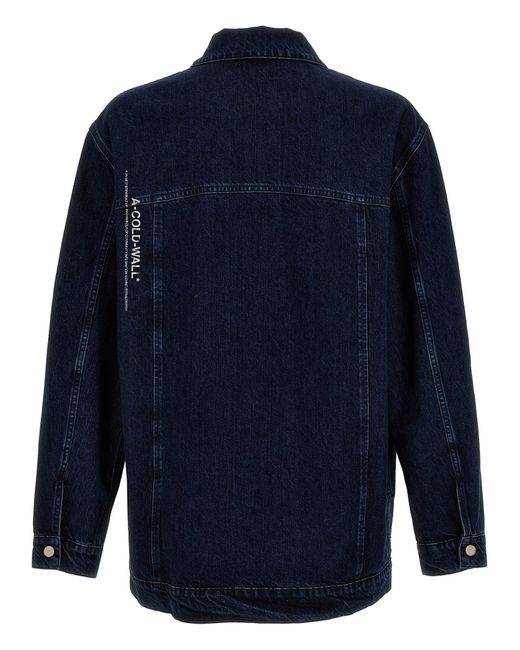 A_COLD_WALL* Blue 'Discourse Chore' Jacket for men