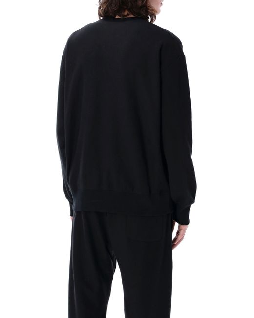 Champion Black Relaxed-Fit Reverse Weave Sweatshirt for men