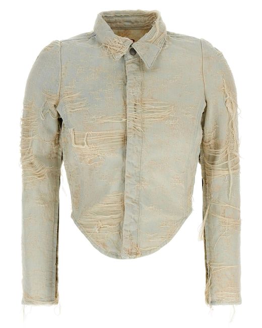 DIESEL 'de Madeline Fsg' Shirt in het White