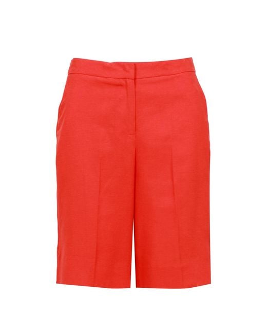 Kaos Shorts Schellak Rood in het Red