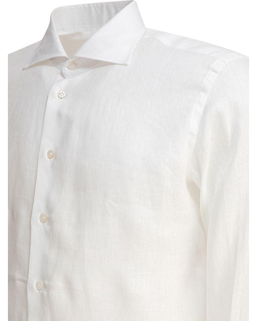 Camisas Borriello de hombre de color White