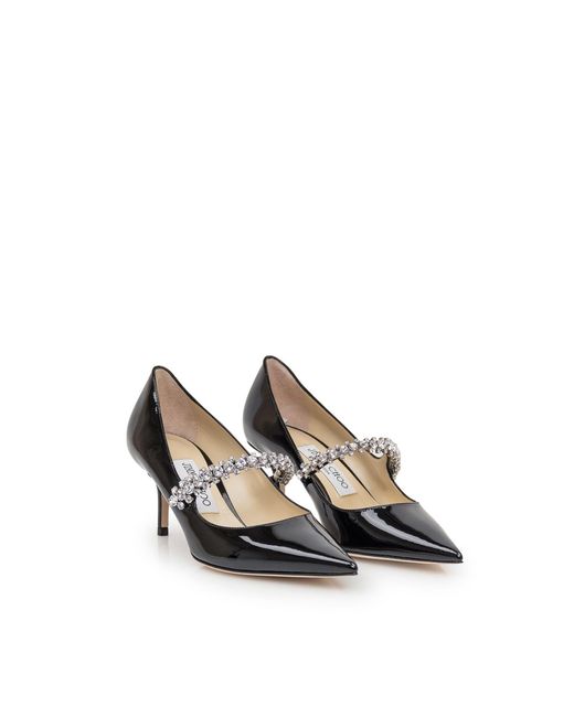 Jimmy Choo Black Bing Leather Pump