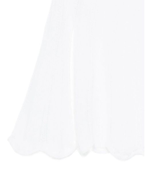 Forte_forte Plooirok in het White