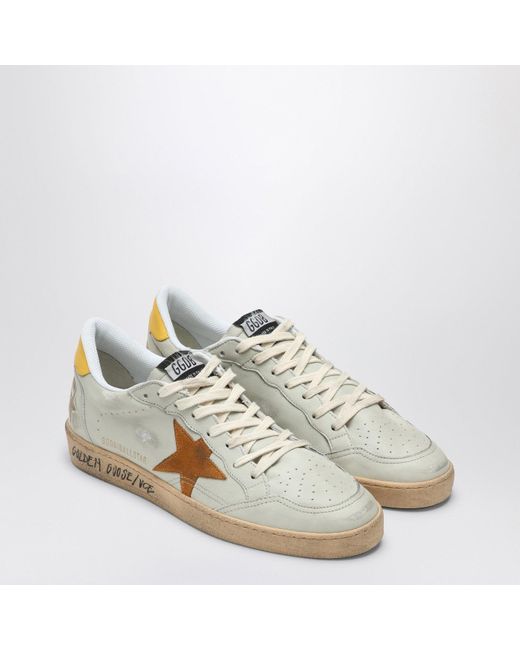 Golden Goose Deluxe Brand White Ballstar Ivory// Sneaker for men