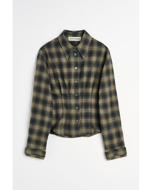 Our Legacy Green Envelop Shirt