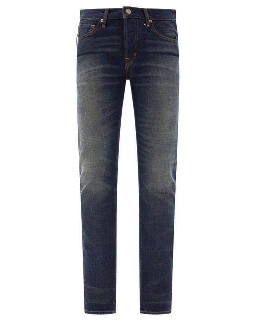 Jeans skinny di Tom Ford in Blue da Uomo