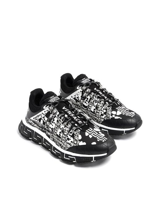 Versace White Sneakers Mehrfarbig
