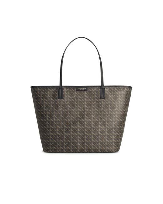 Tory Burch Black 'Ever Ready' Large Shopping Bag