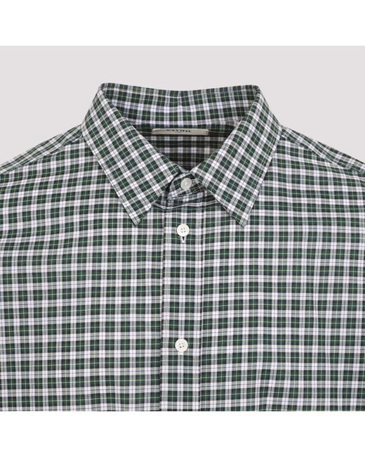 Céline Blue Relaxed Shirt for men