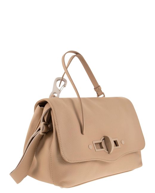 Zanellato Postina Hooked Handbag S in het Brown