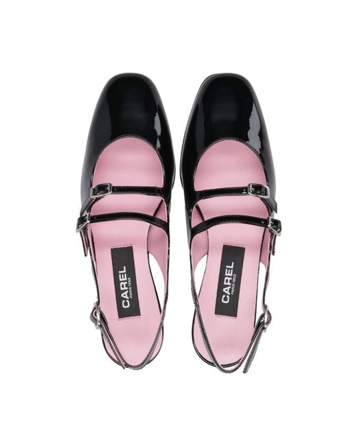 CAREL PARIS Black Sandals