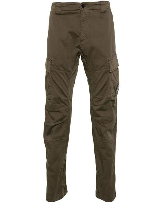 C P Company Green Trousers for men