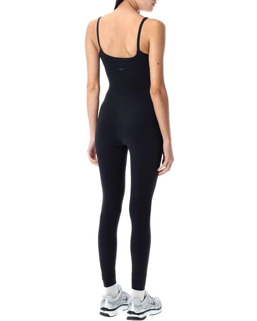 Nike Blue 7/8 Bodysuit