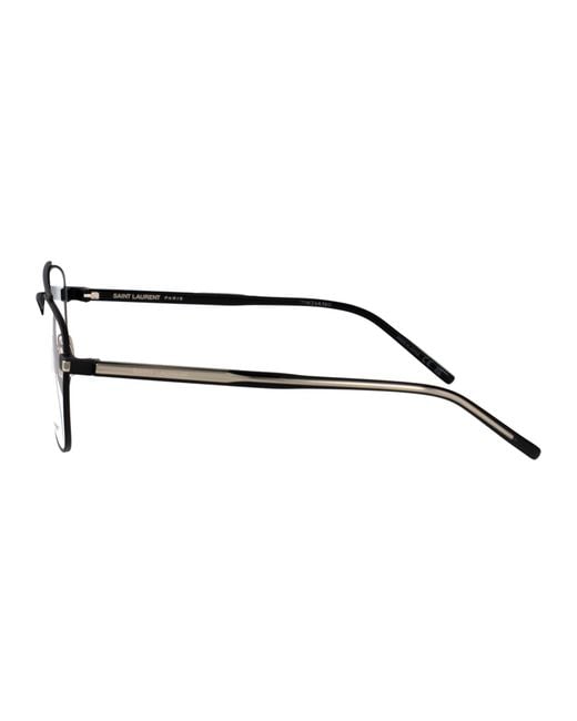 Saint Laurent Multicolor Metal Glasses