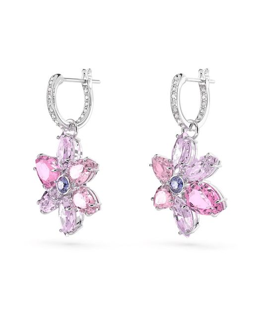 Swarovski Pink Earrings