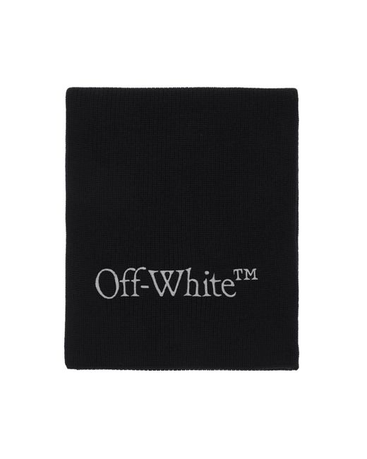 Off-White c/o Virgil Abloh Gestrickter Schal mit Logo in Black für Herren