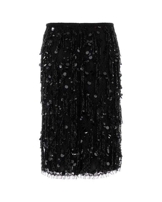 Gucci Black Skirts