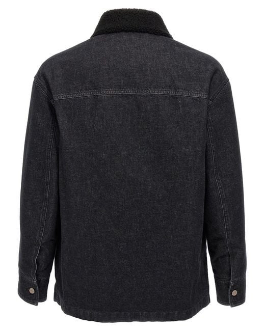 Fendi Black Denim Jacket for men