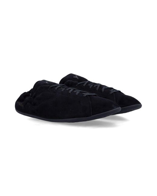 Y-3 Black Suede Stan Smith Lo Pro Sneakers