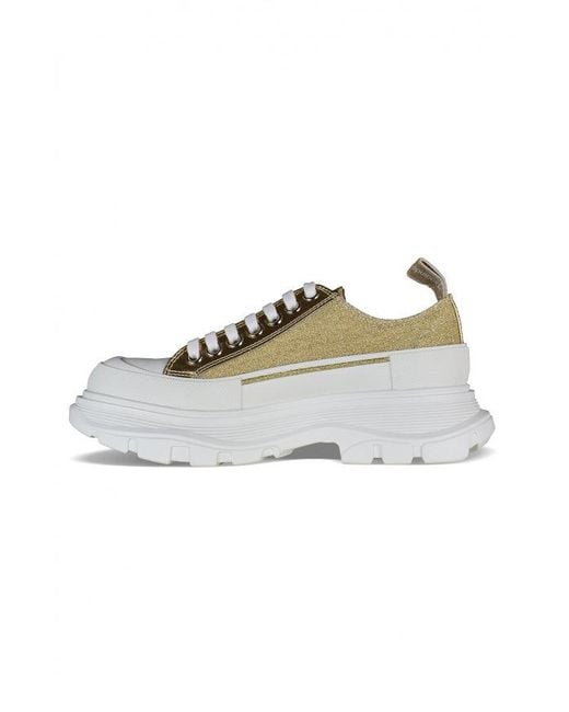 McQueen Metallic Sneakers Tread Slick