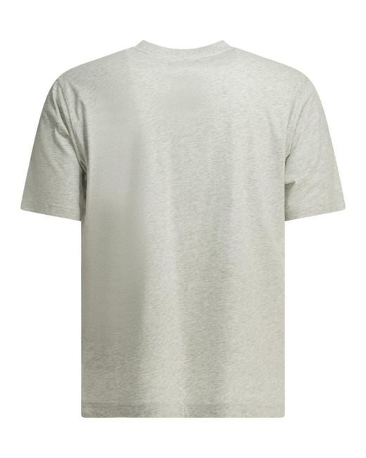 Beams Plus White Grandelle Cotton Crew-Neck T-Shirt