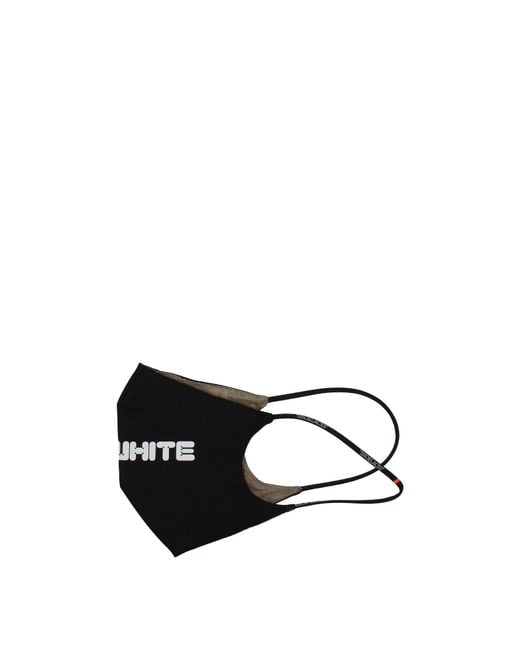 Off-White c/o Virgil Abloh Black Off Face Mask Cotton