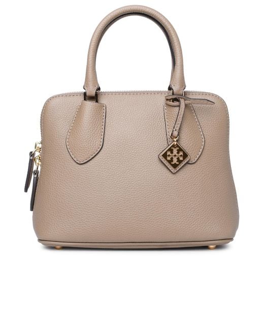'swing' mini bolso en beige lear Tory Burch de color Natural