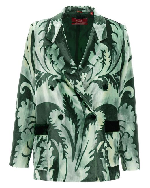 F.R.S For Restless Sleepers Green 'Mereope' Blazer