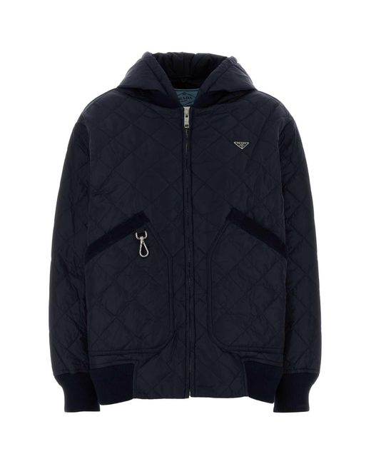 Prada Blue Jackets