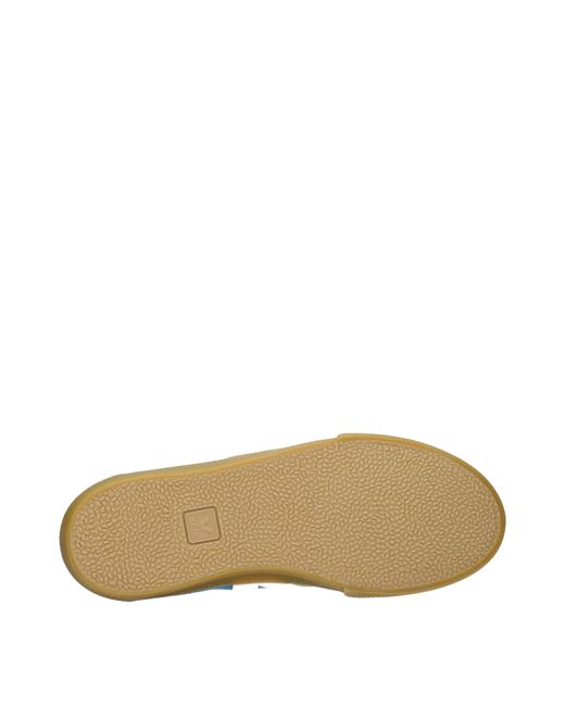 Veja Blue Sneakers Suede Sky/Sole for men