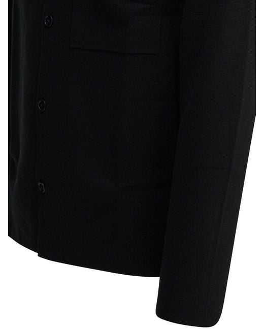 NN07 "jonas" Vest Van Wolmix in het Black voor heren