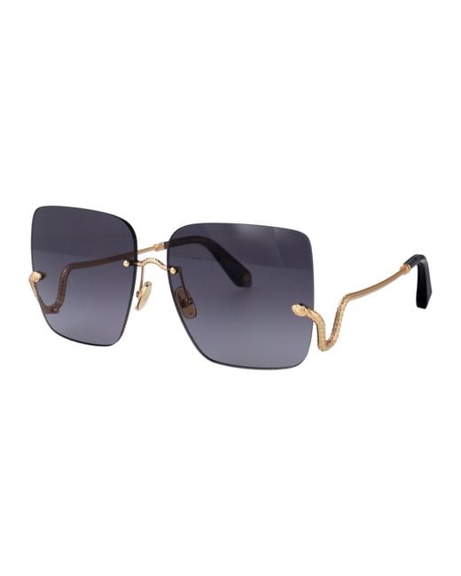 Roberto Cavalli Blue Sunglasses