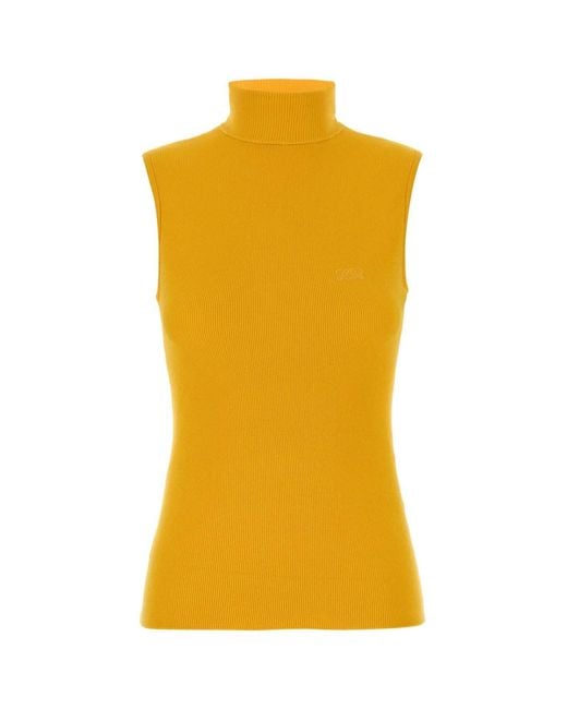 Loewe Yellow Sleeveless Top