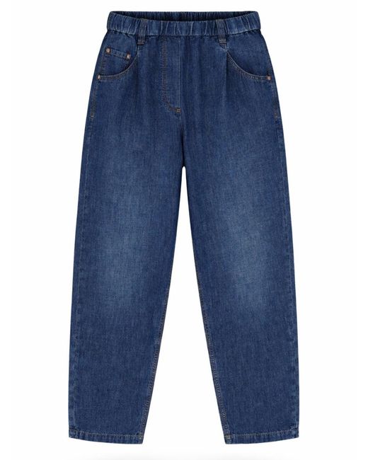 Brunello Cucinelli Blue Light Denim Jeans