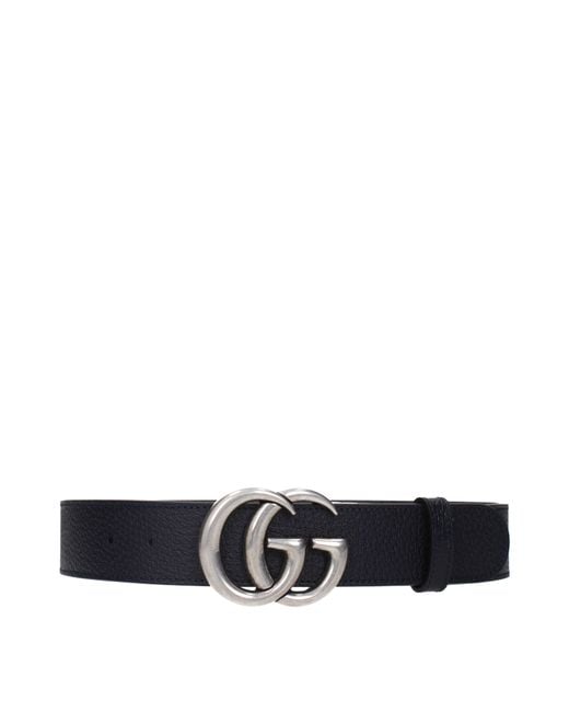 Gucci Blue Belt Fabric/Dark