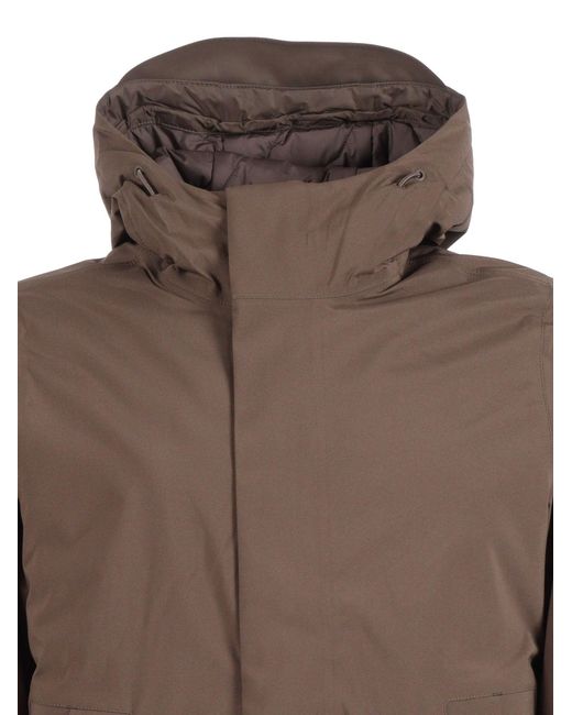 K-Way Brown Jack Bonded Padded Short