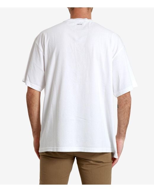 Grifoni White T Shirts And Polos