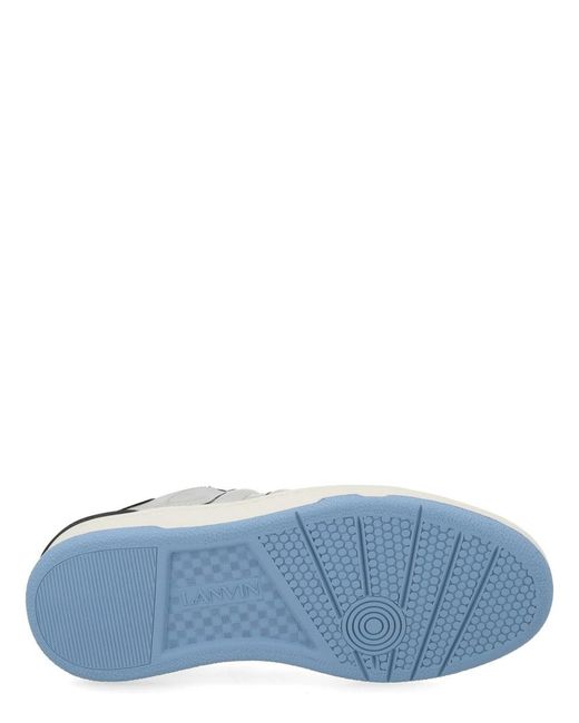 Lanvin White Clay Sneakers