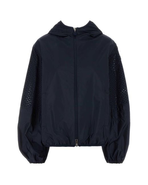 Moncler Blue Nylon Zelkova Jacket