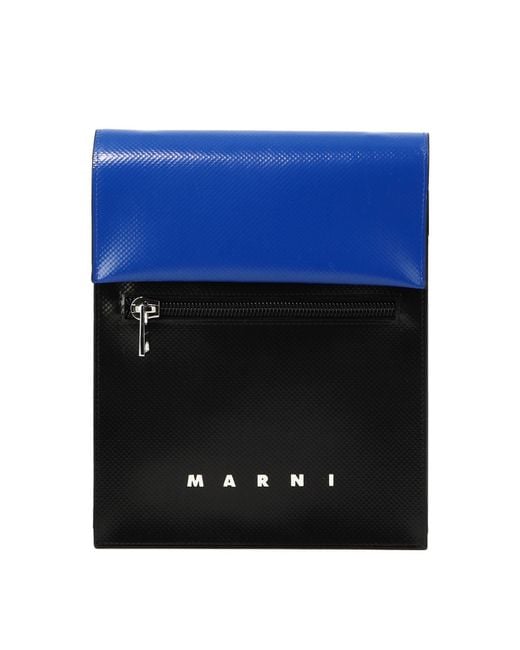 Marni "Tribeca" Umhängetasche in Blue für Herren