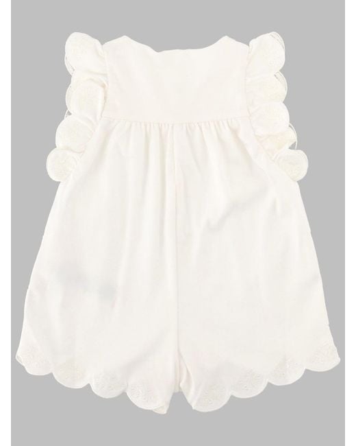 Chloé White Tuta-Short